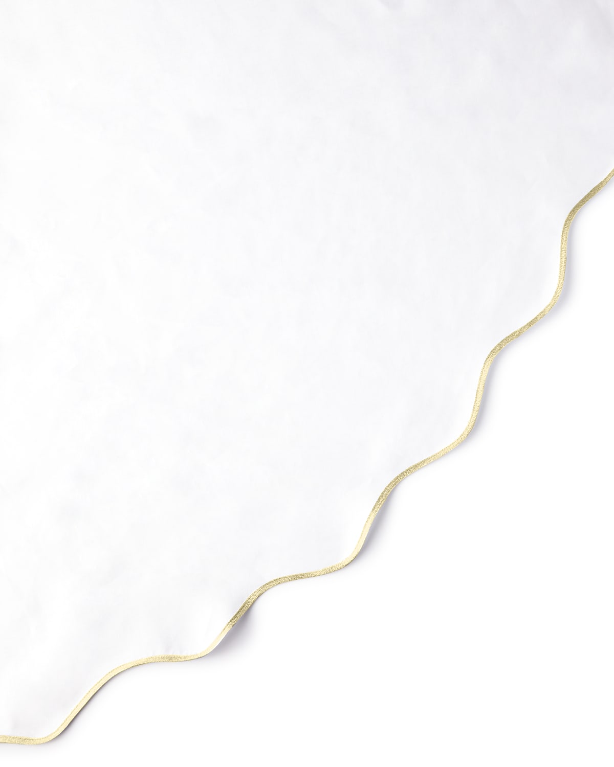 Matouk Meira 108"dia. Tablecloth In Gold