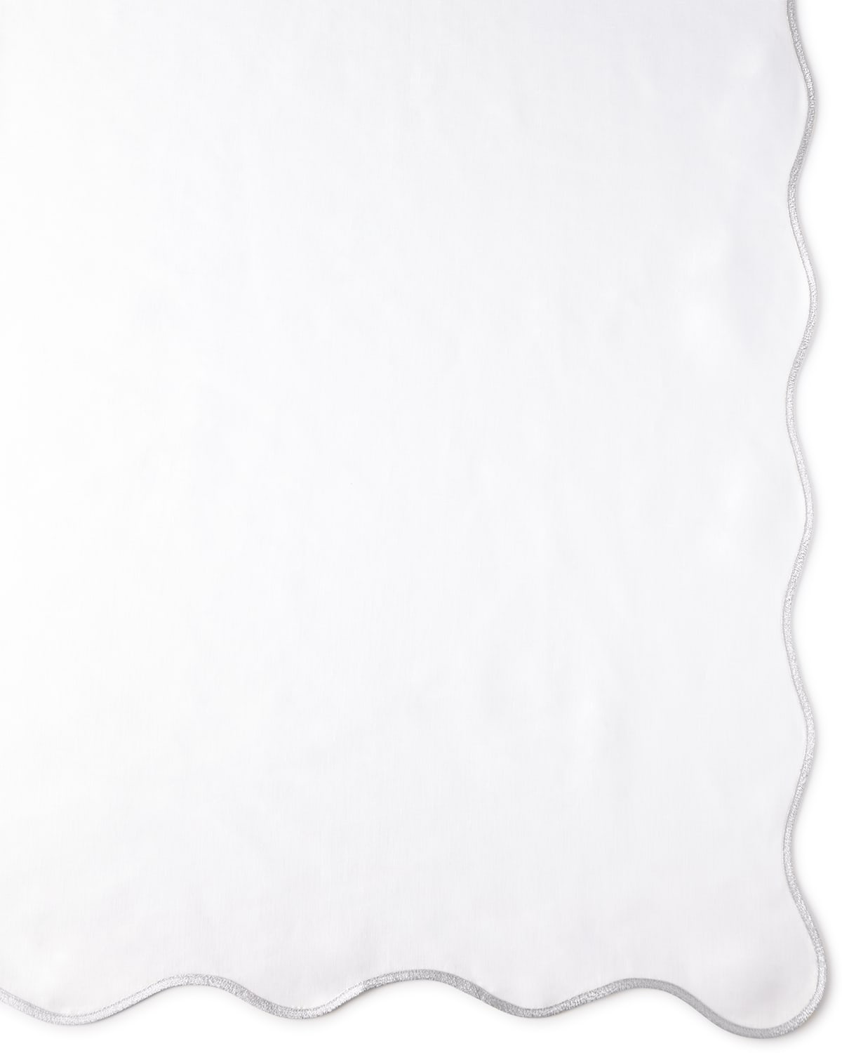 Shop Matouk Meira 66" X 162" Tablecloth In Silver