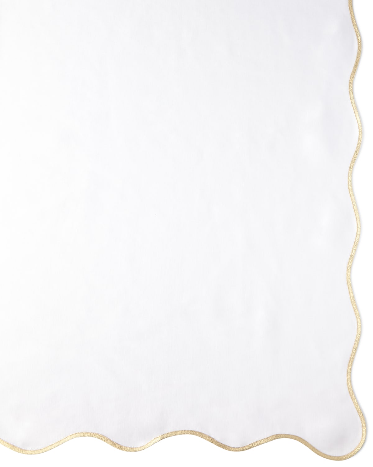 Shop Matouk Meira 68" X 126" Tablecloth In Gold