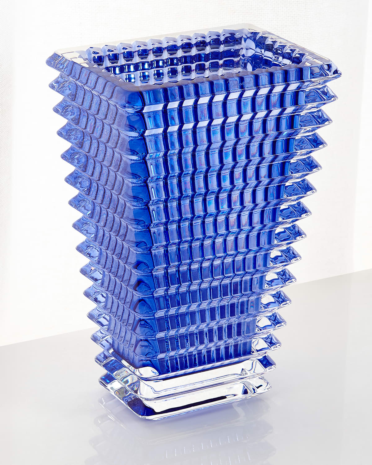 Shop Baccarat Blue Eye Small Rectangular Vase