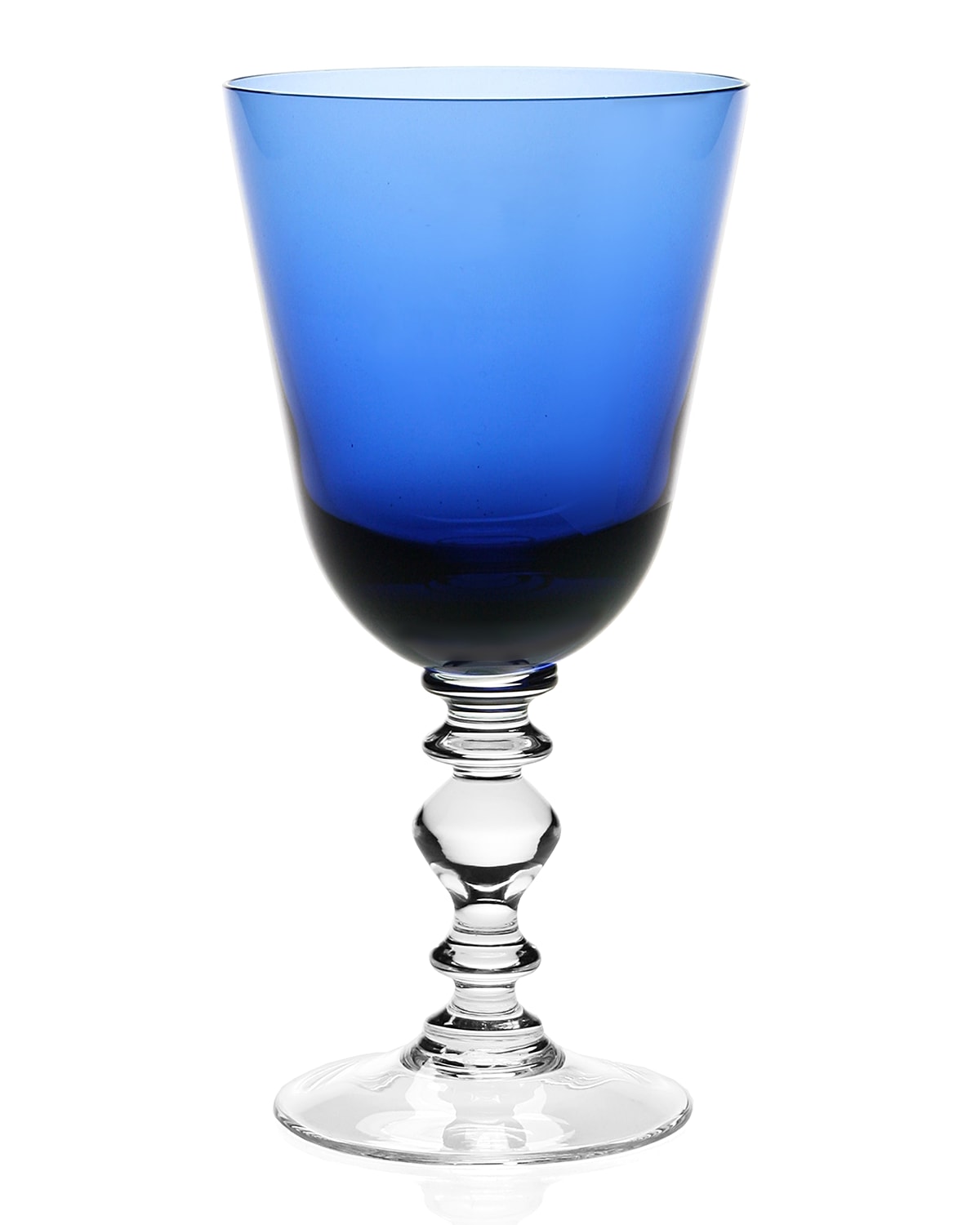Shop William Yeoward Crystal Fanny Goblet, Blue In Clear