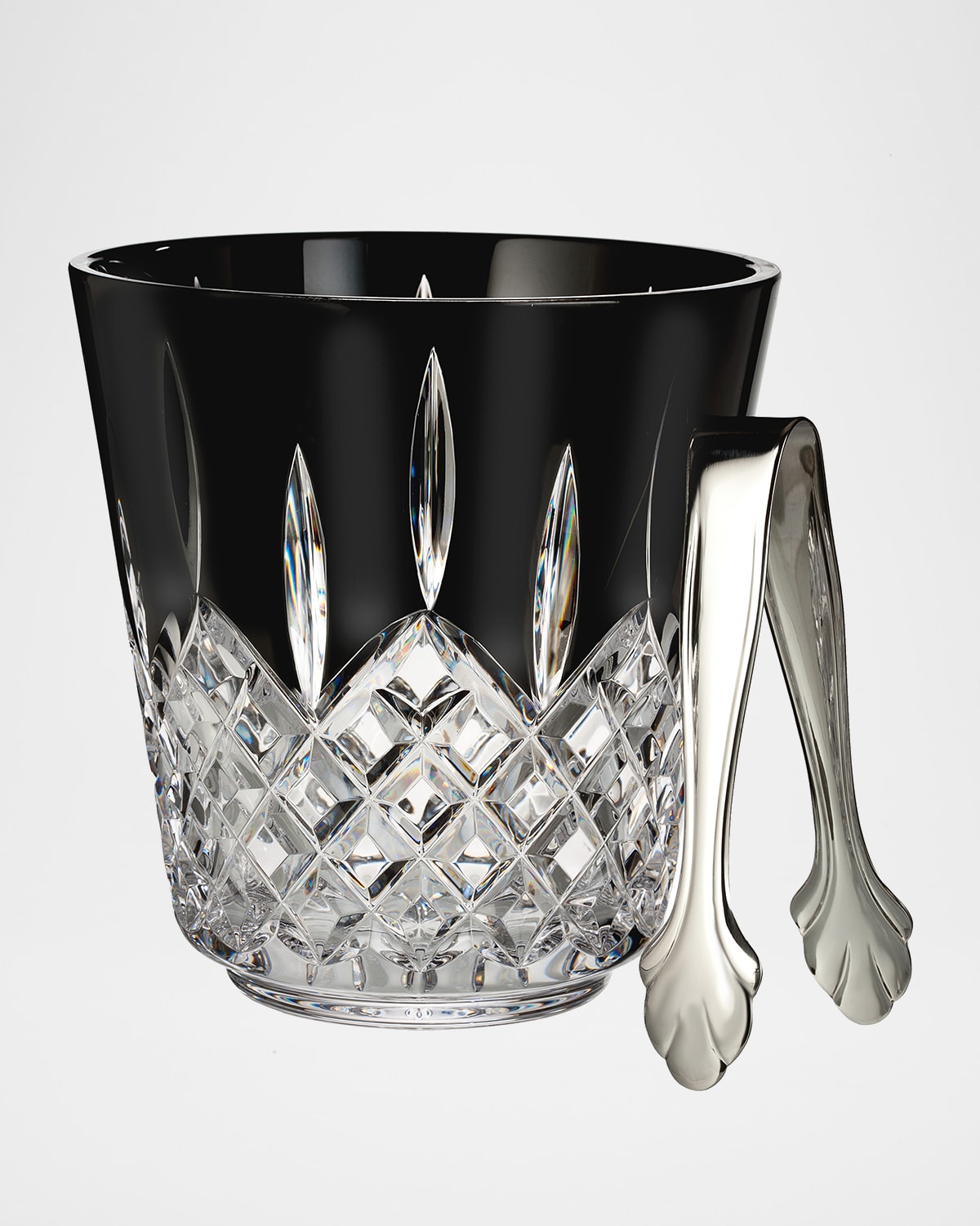 Waterford Crystal Lismore Black Ice Bucket In Black