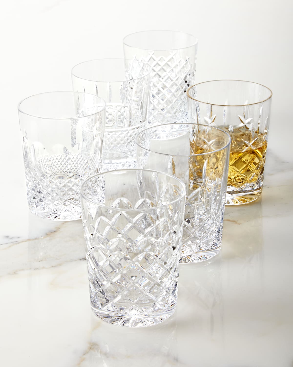 Shop Waterford Crystal Set Of 6 Connoisseur Heritage Double Old-fashioneds In Clear