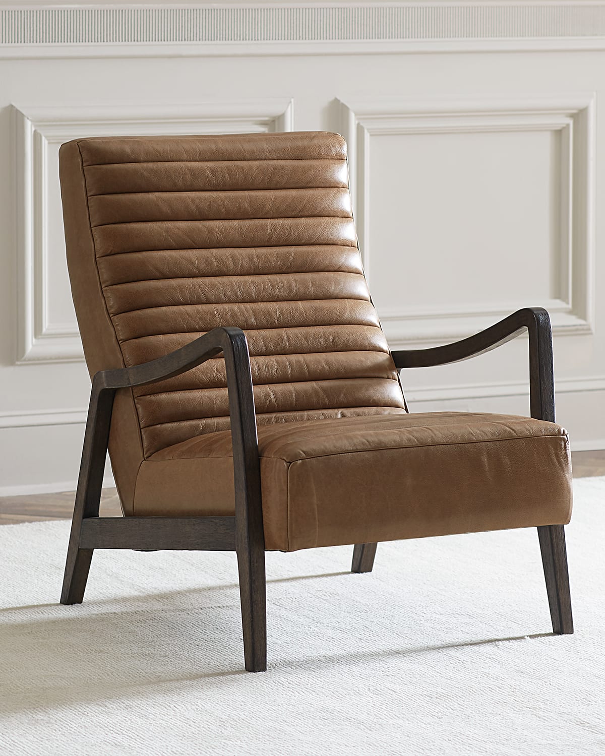 Chance Leather Accent Chair