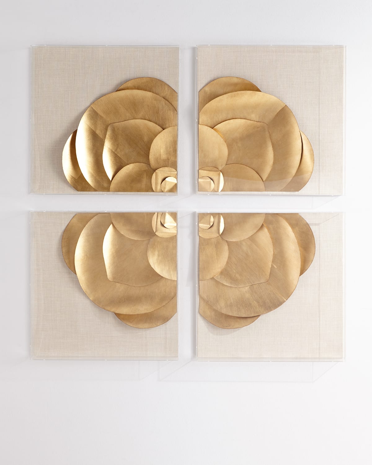 Tommy Mitchell Four-piece Medallion Installation