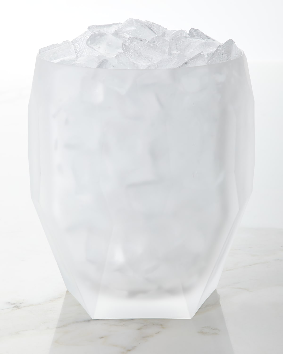 Antarctica Frost Acrylic Ice Bucket, Clear