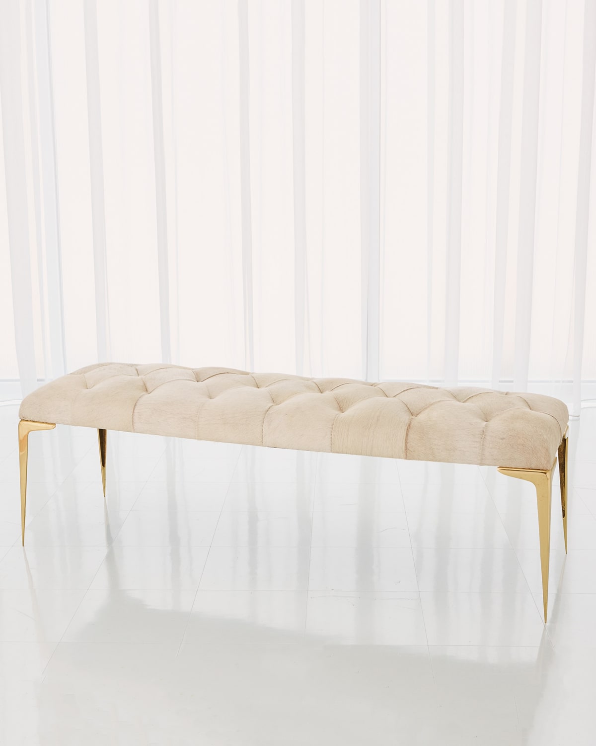 Paola Hairhide Bench