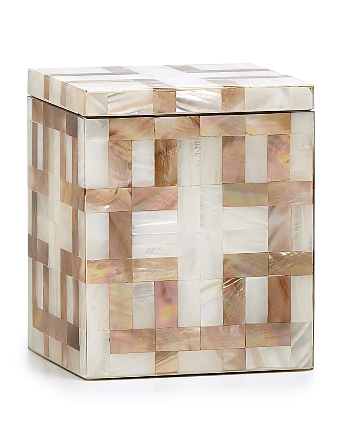 Labrazel Parquet Bath Canister In Multi Pattern
