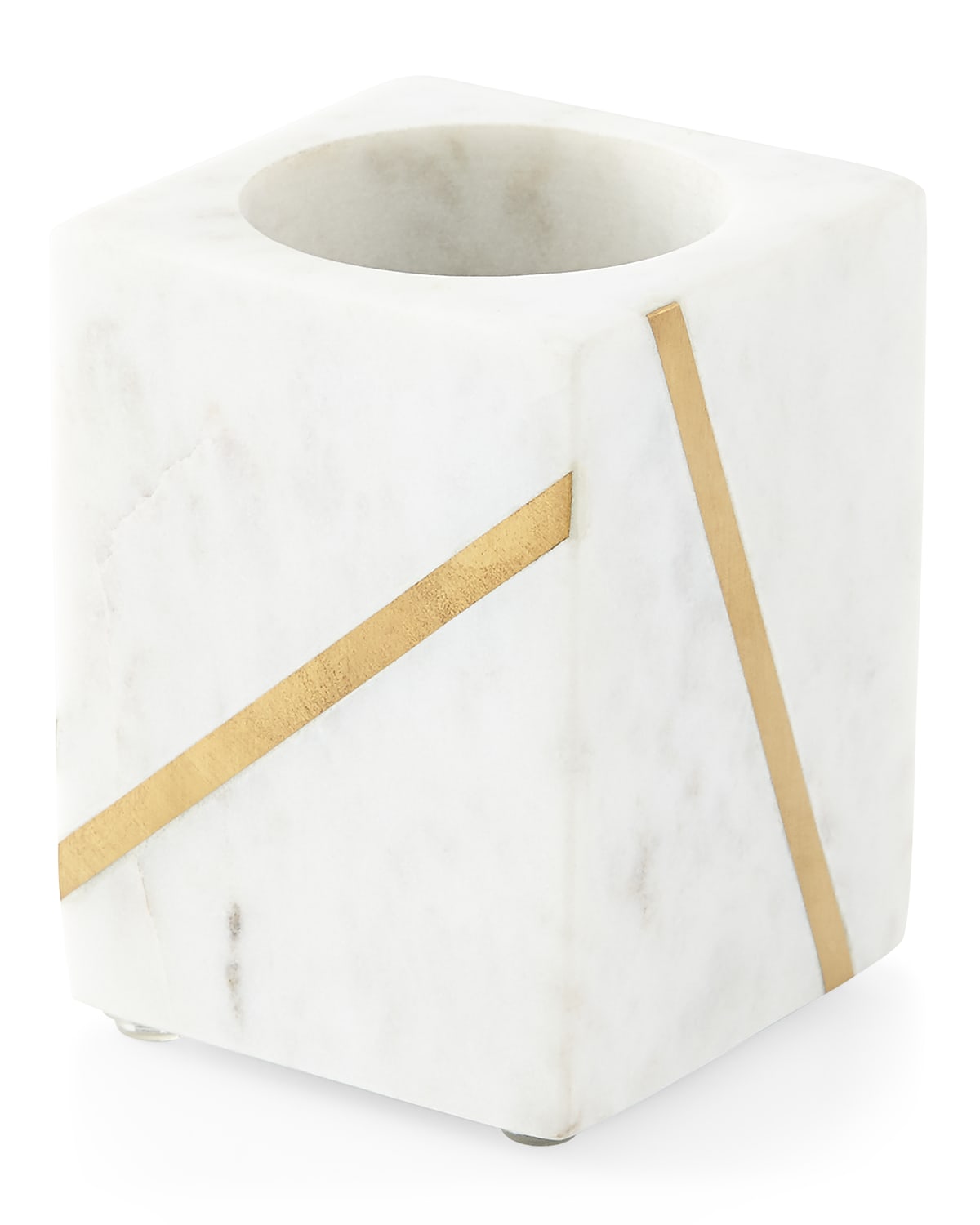 Kassatex Marble Brass Tumbler
