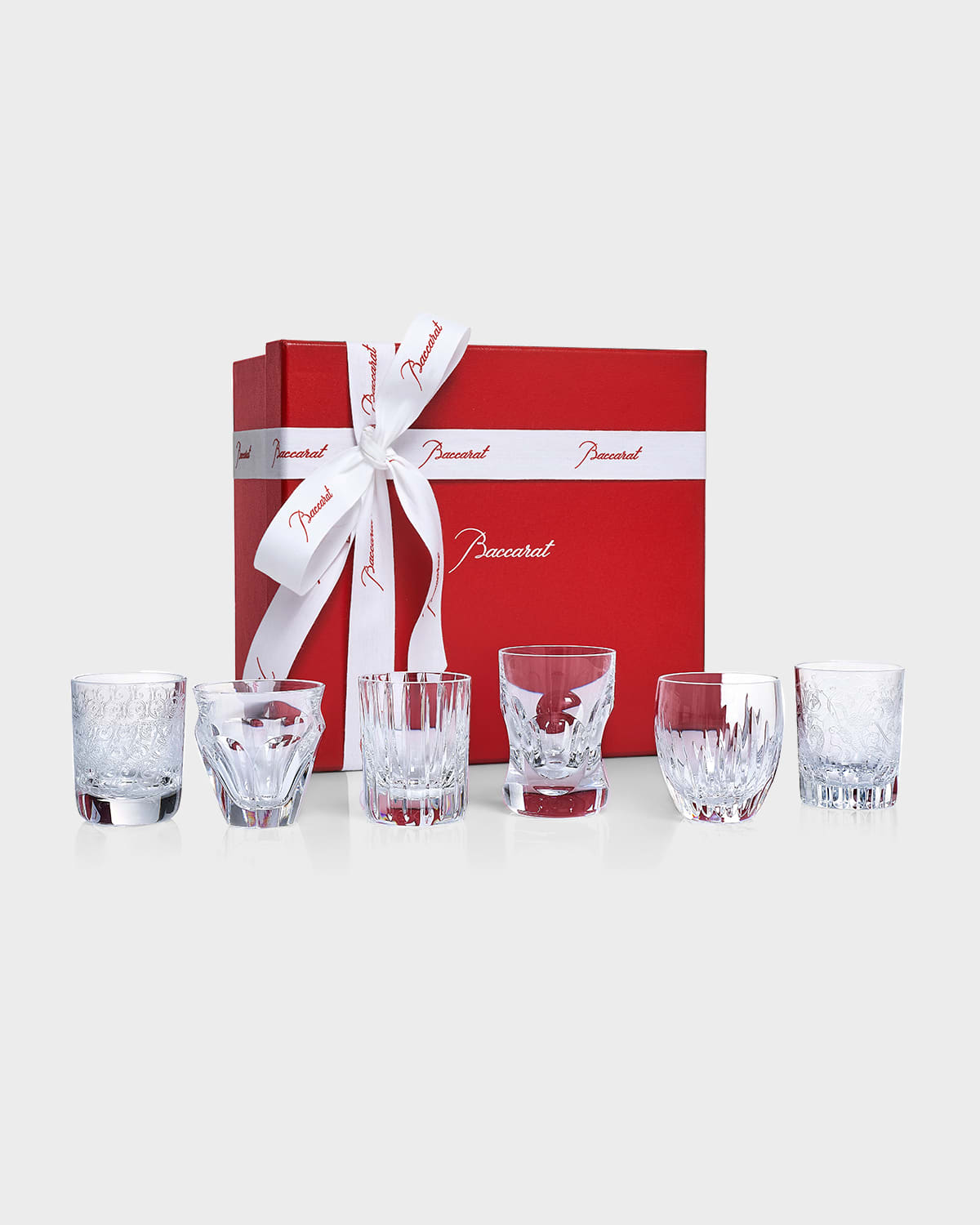 Shop Baccarat Everyday Shot Glasses In Clear