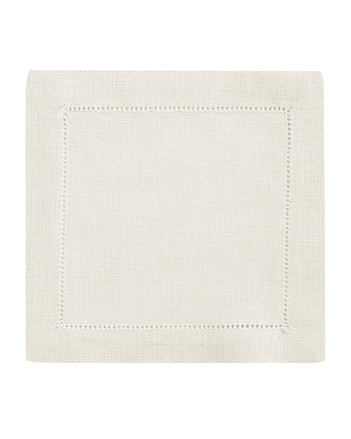Sferra Festival Cocktail Napkins, Set Of 6 In Oyster