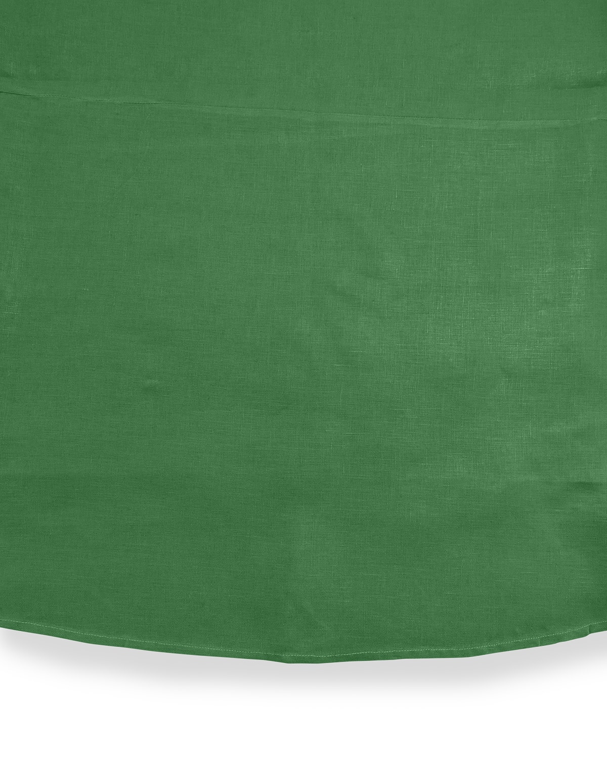 Shop Sferra Hemstitch Round Tablecloth, 90"dia. In Emerald