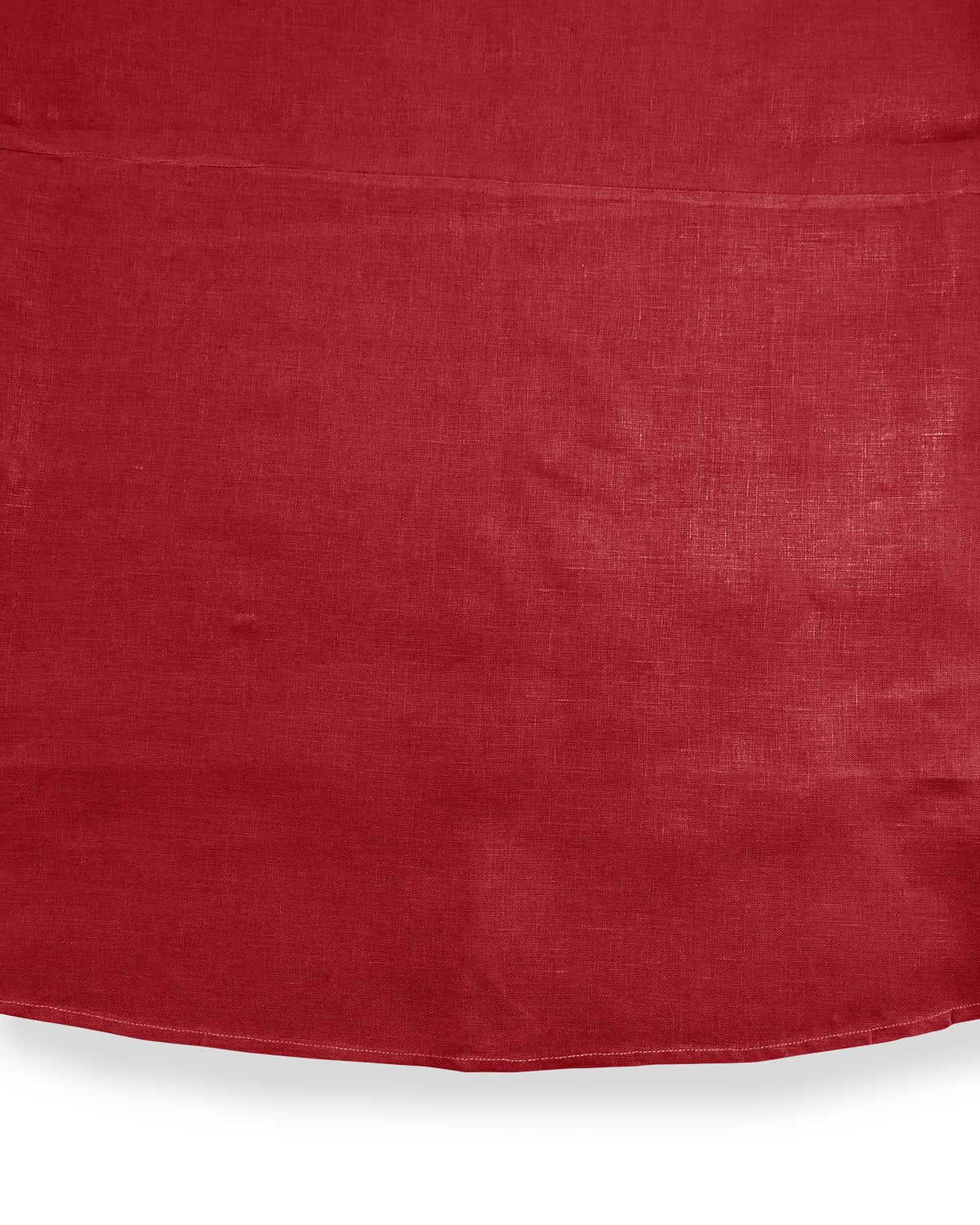 Sferra Festival Round Tablecloth, 90"dia In Cinnabar