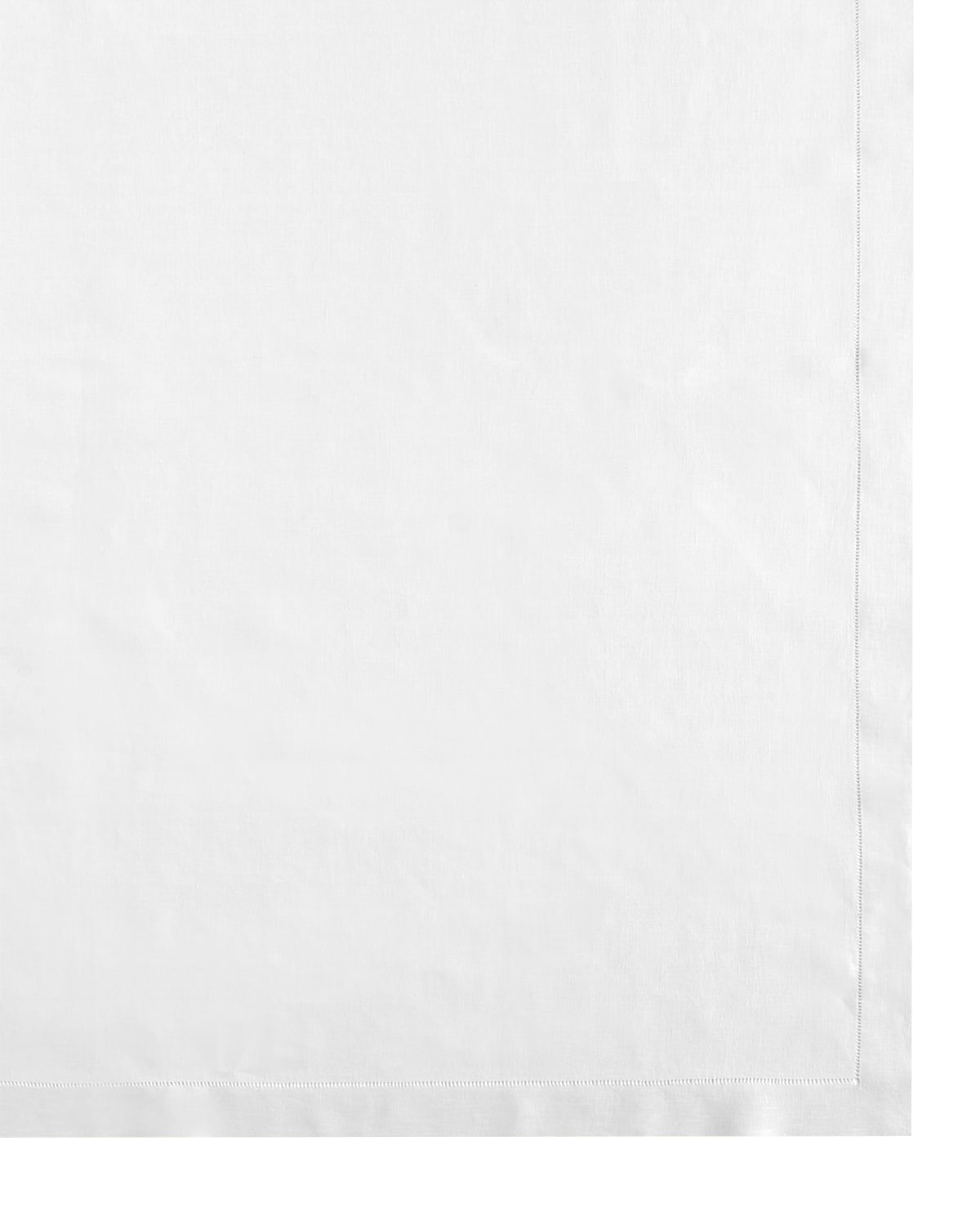 Sferra Hemstitch Tablecloth, 66" X 106"