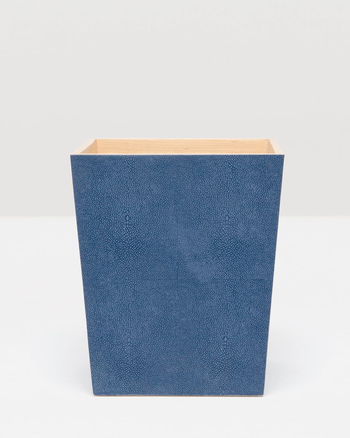 Pigeon & Poodle Manchester Wastebasket In Navy
