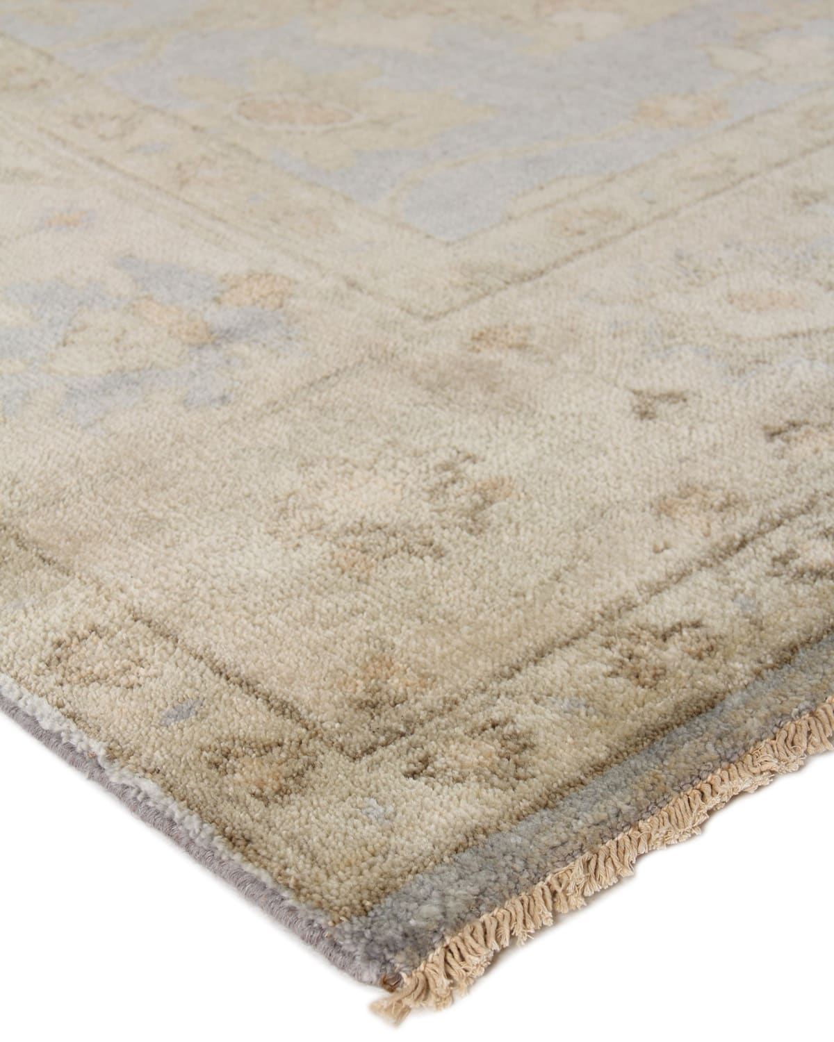 Exquisite Rugs Annetta Antique Oushak Rug, 9' X 12'