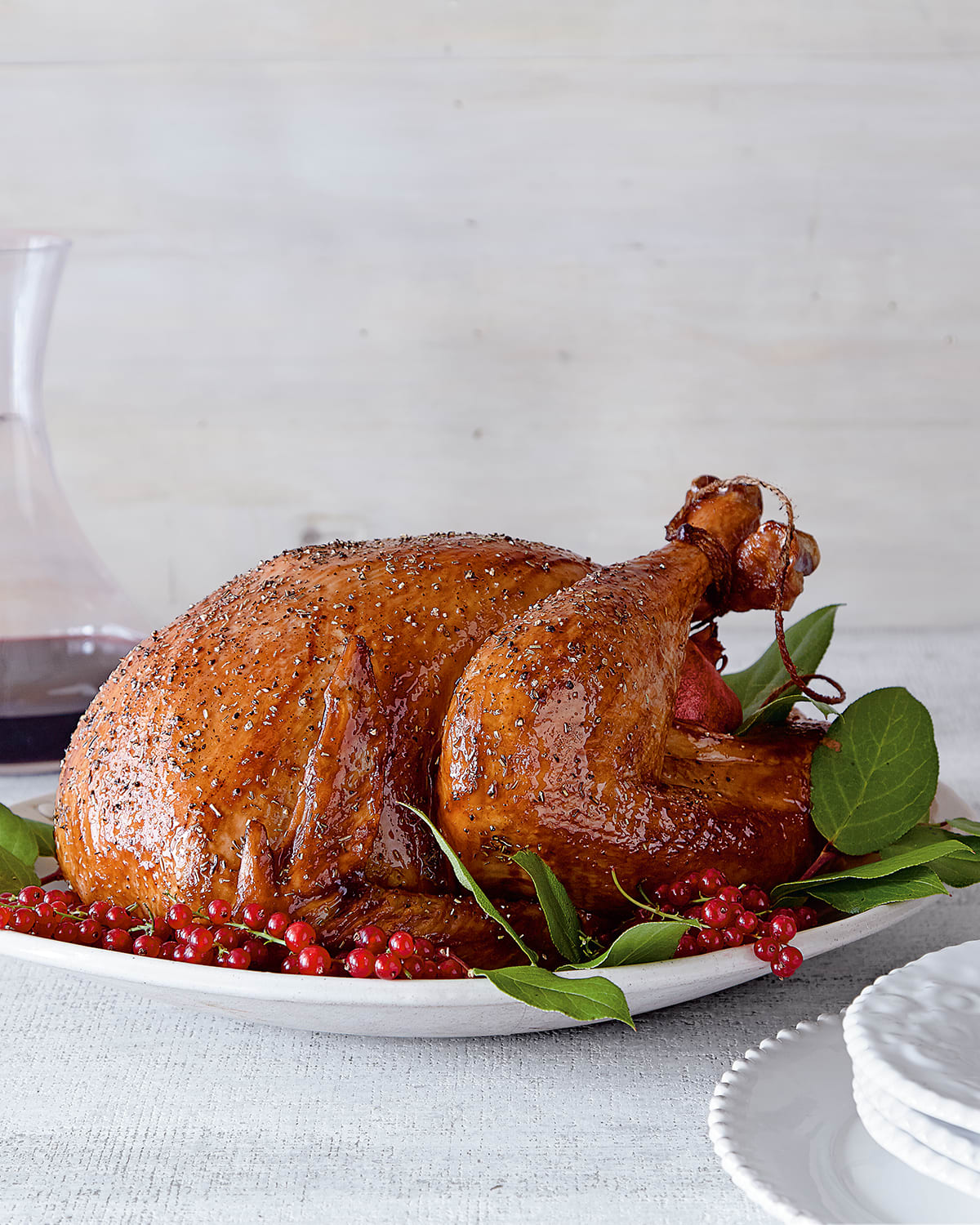 Wood-Smoked, Nitrate-Free Turkey, For 16-18 People