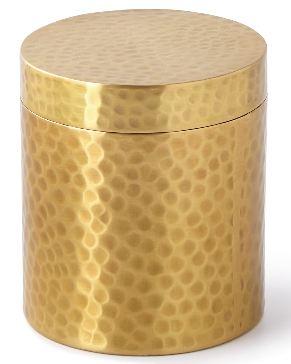 Pigeon & Poodle Verum Bath Canister In Antique Brass