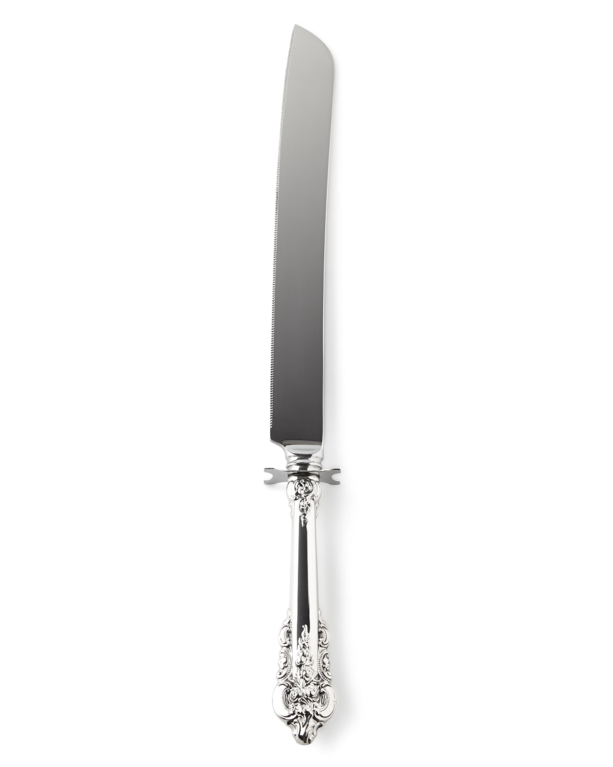 Shop Wallace Silversmiths Grand Baroque Cake Knife In Silver