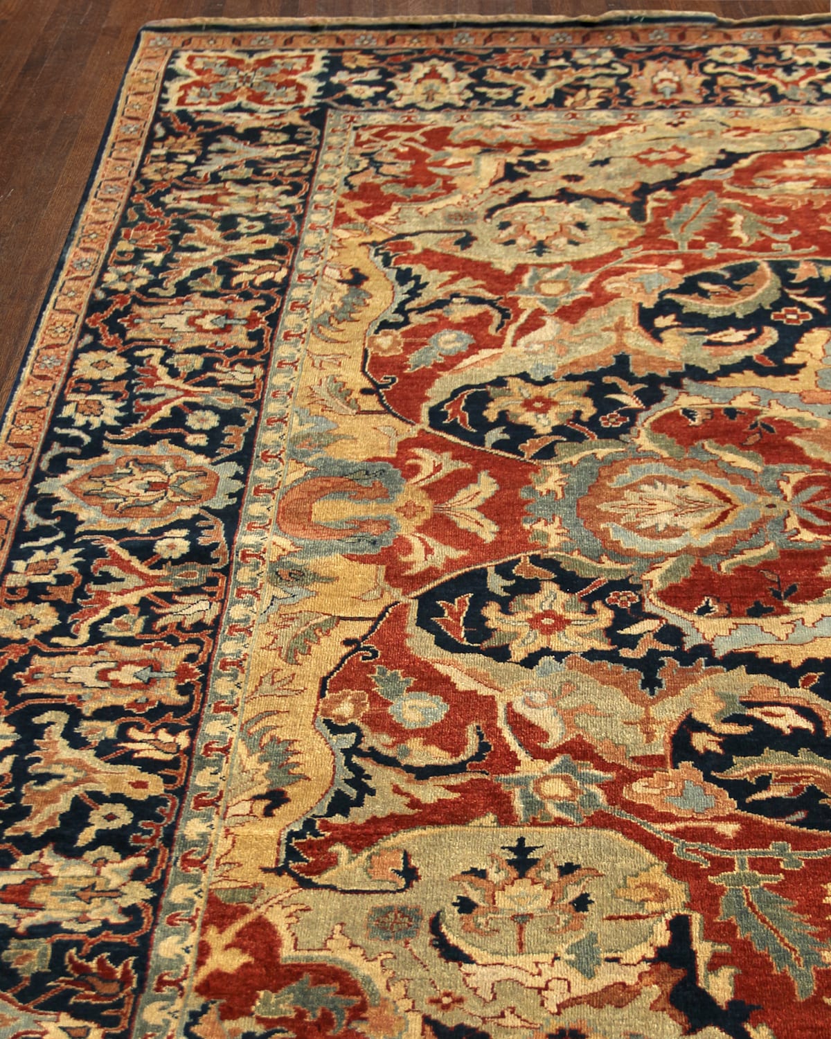 Exquisite Rugs Bergeron Antiqued Weave Serapi Rug, 8' X 10'