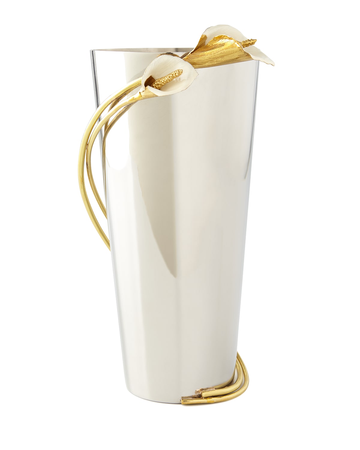 Michael Aram Calla Lily Large Vase In Silver