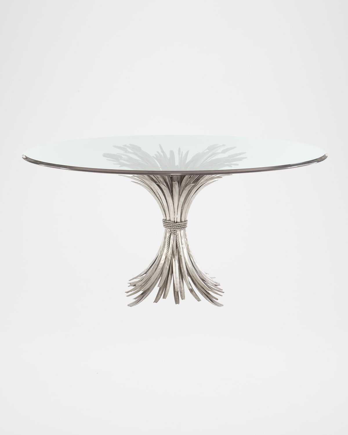 Bernhardt Gwinn 54" Glass-top Dining Table