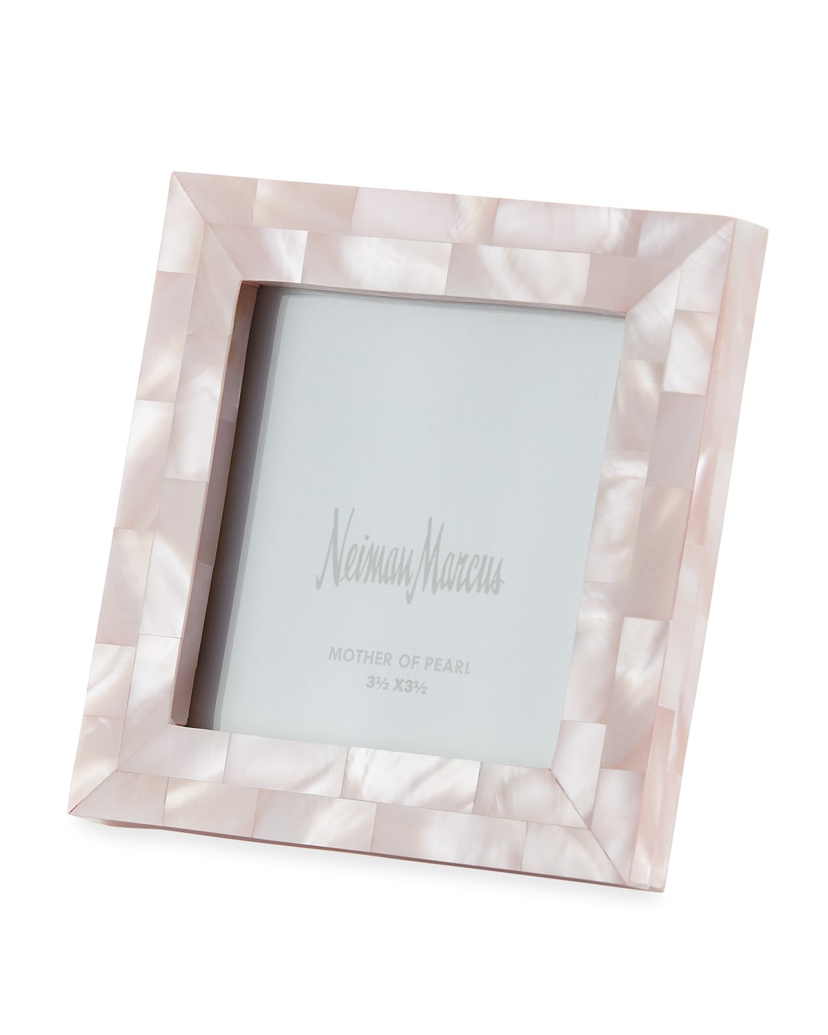 Shop The Jws Collections Mother-of-pearl Picture Frame, Pink, 3.5" X 3.5"