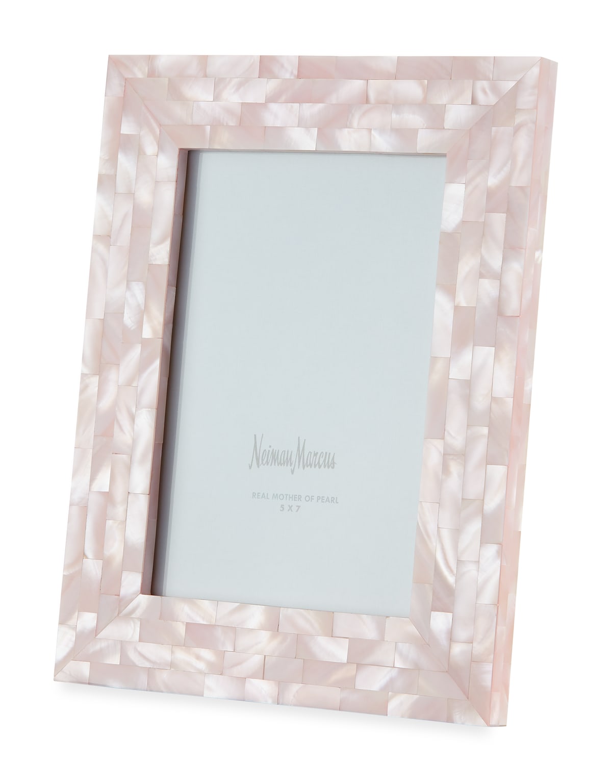Shop The Jws Collections Mother-of-pearl Picture Frame, Pink, 5" X 7"