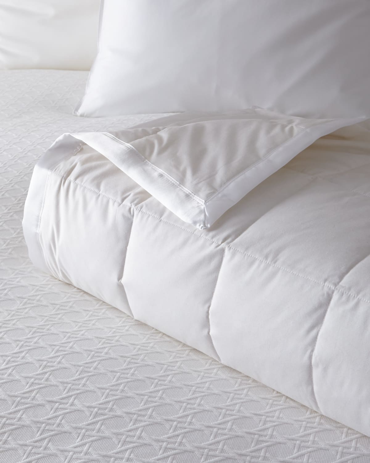 The Pillow Bar All Seasons Down Blanket, Twin In White