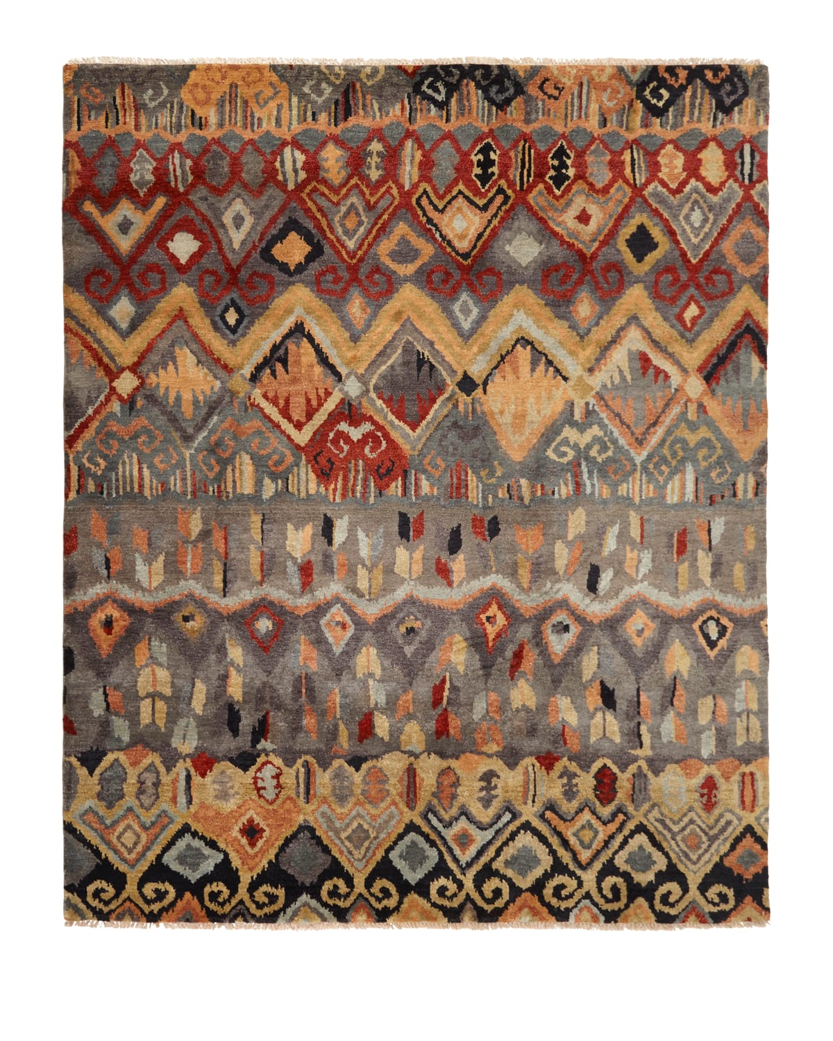 Haven & Loom Noam Earth Hand-knotted Rug, 10' X 14'