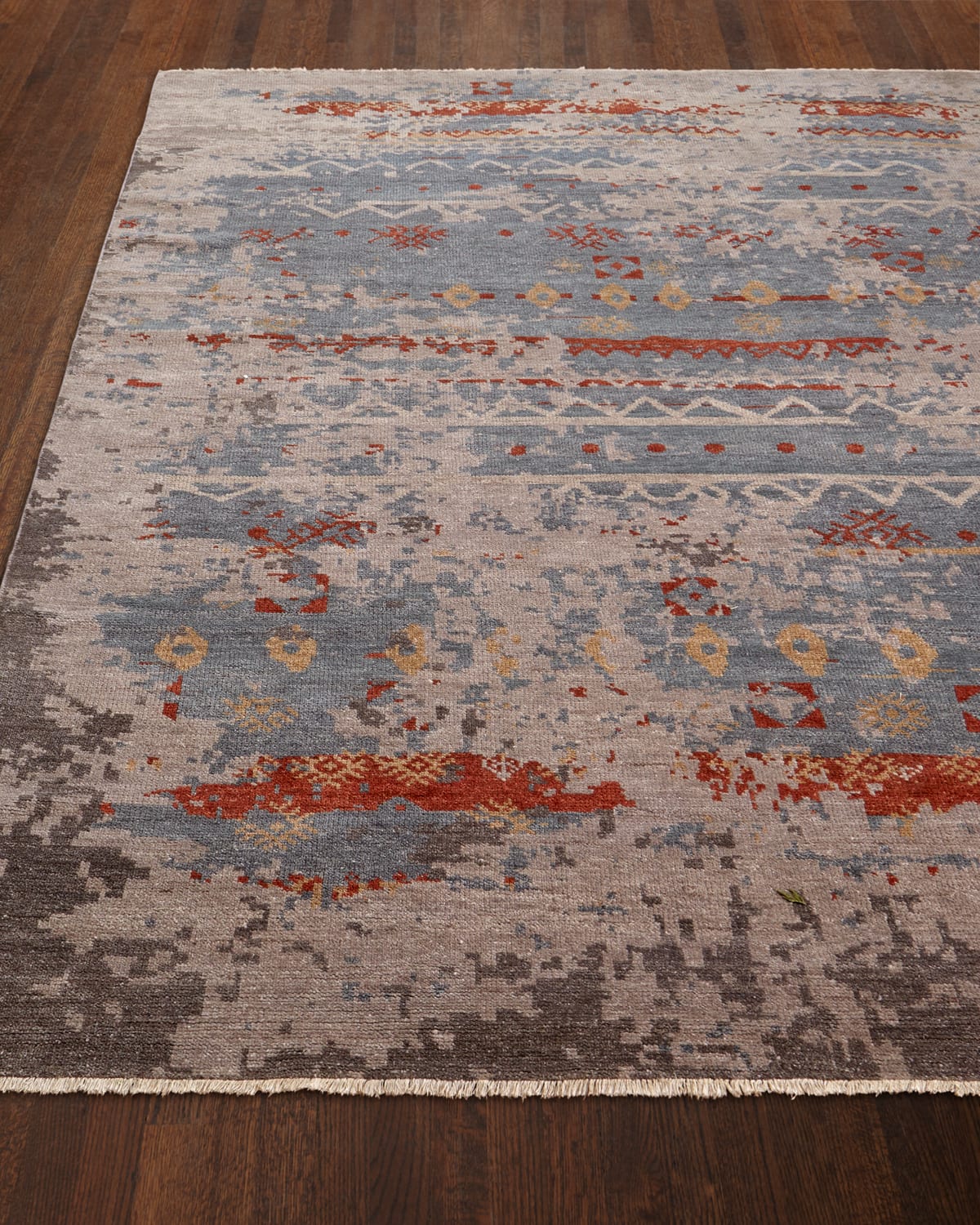 HAVEN & LOOM DAISA CLAY HAND-KNOTTED RUG, 6' X 9' 