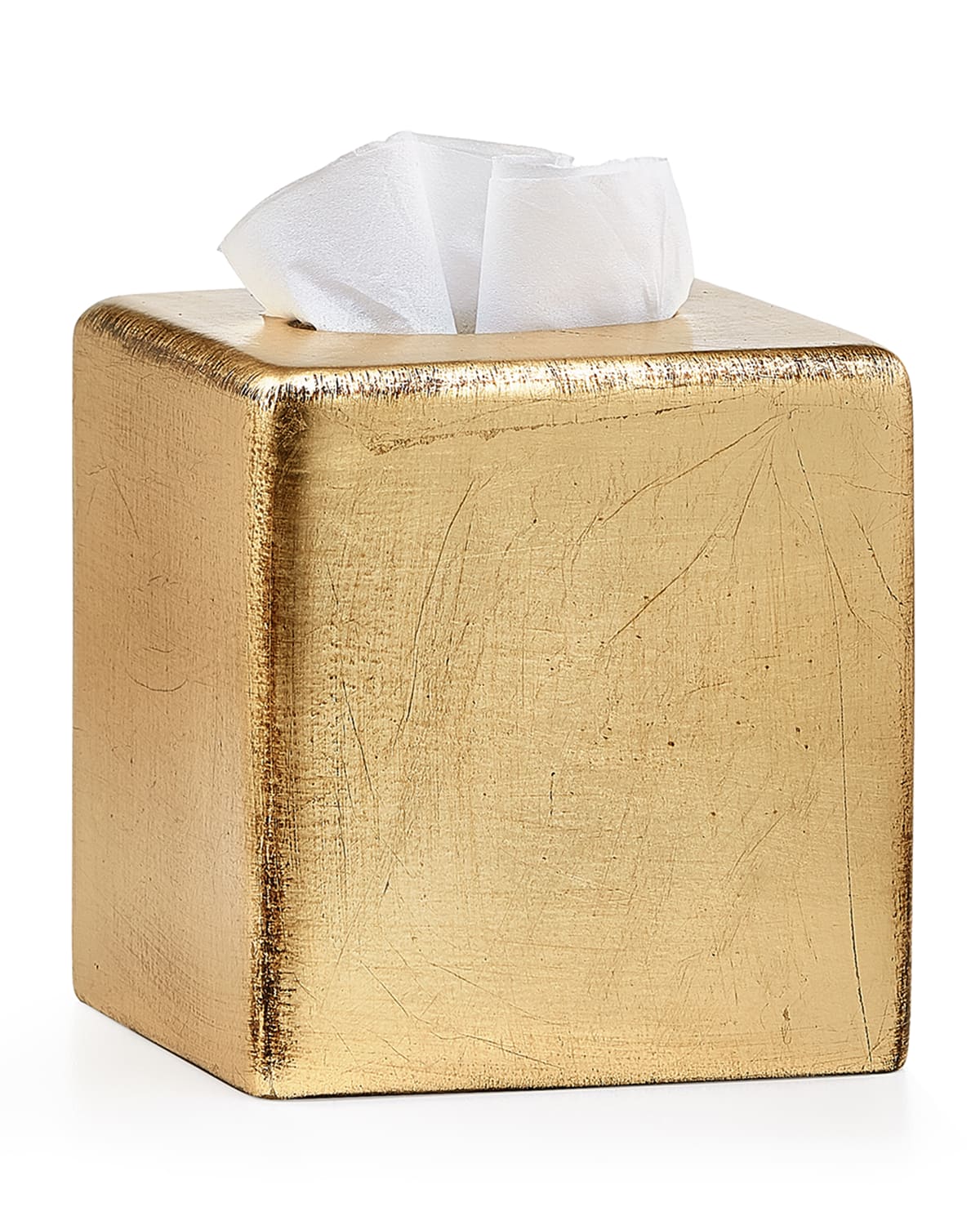 Labrazel Ava Tissue Box Cover, Gold