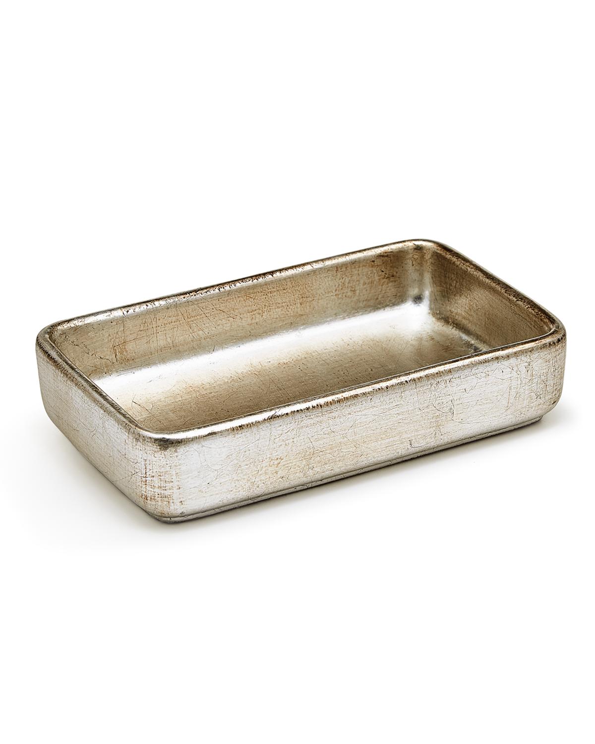 Labrazel Ava Towel Tray In Silver