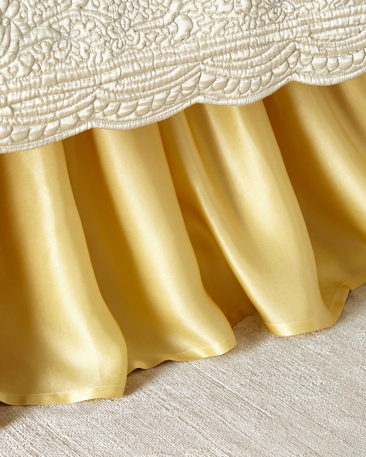 Amity Home Tudor King Dust Skirt In Gold