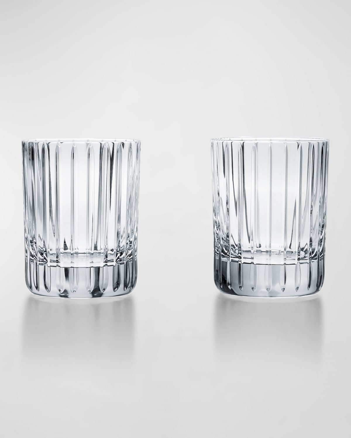 Shop Baccarat Harmonie Crystal Triple Old Fashion Tumblers, Set Of 2 In Clear
