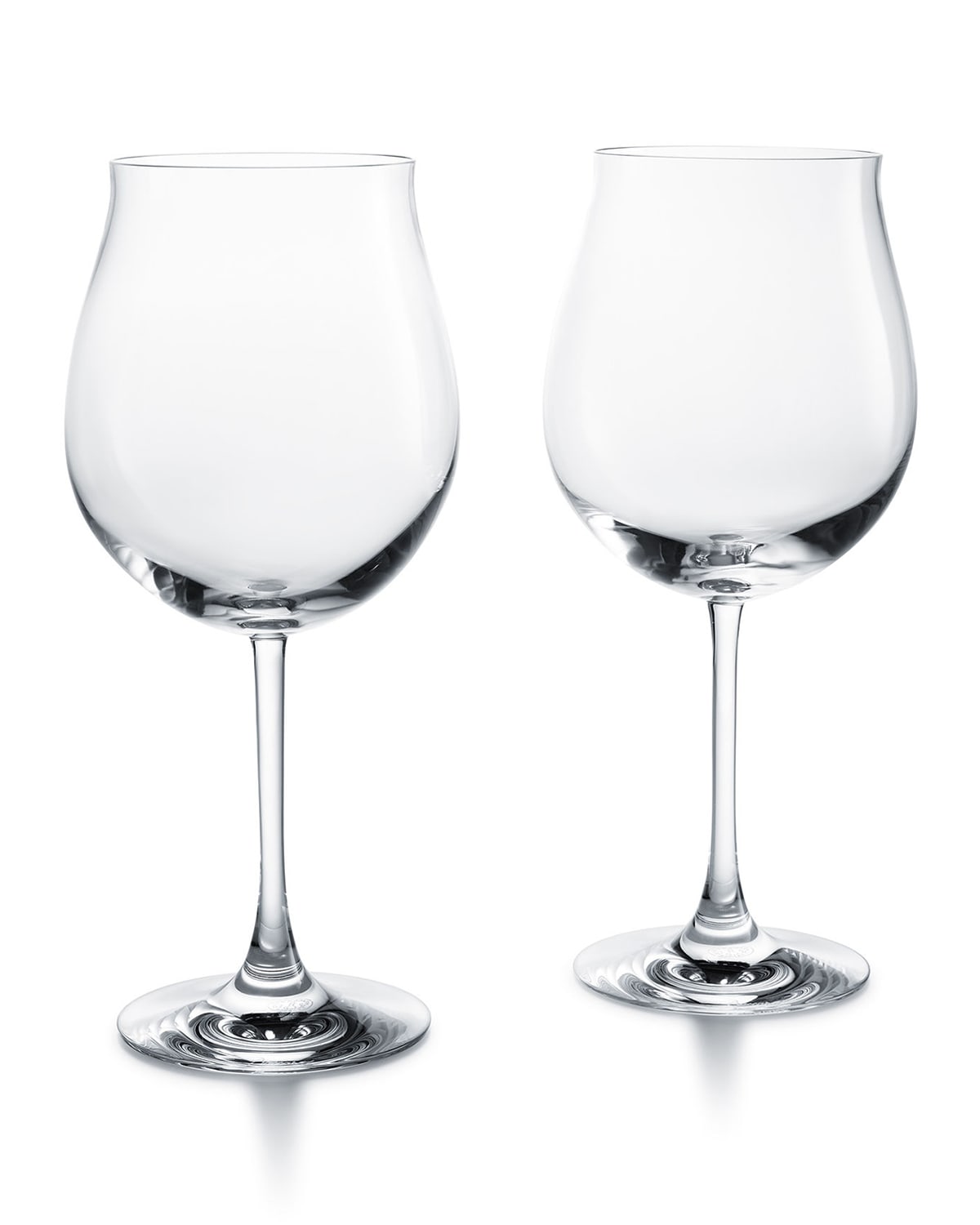 Shop Baccarat Grand Burgundy Glasses, Set Of 2 In Clear