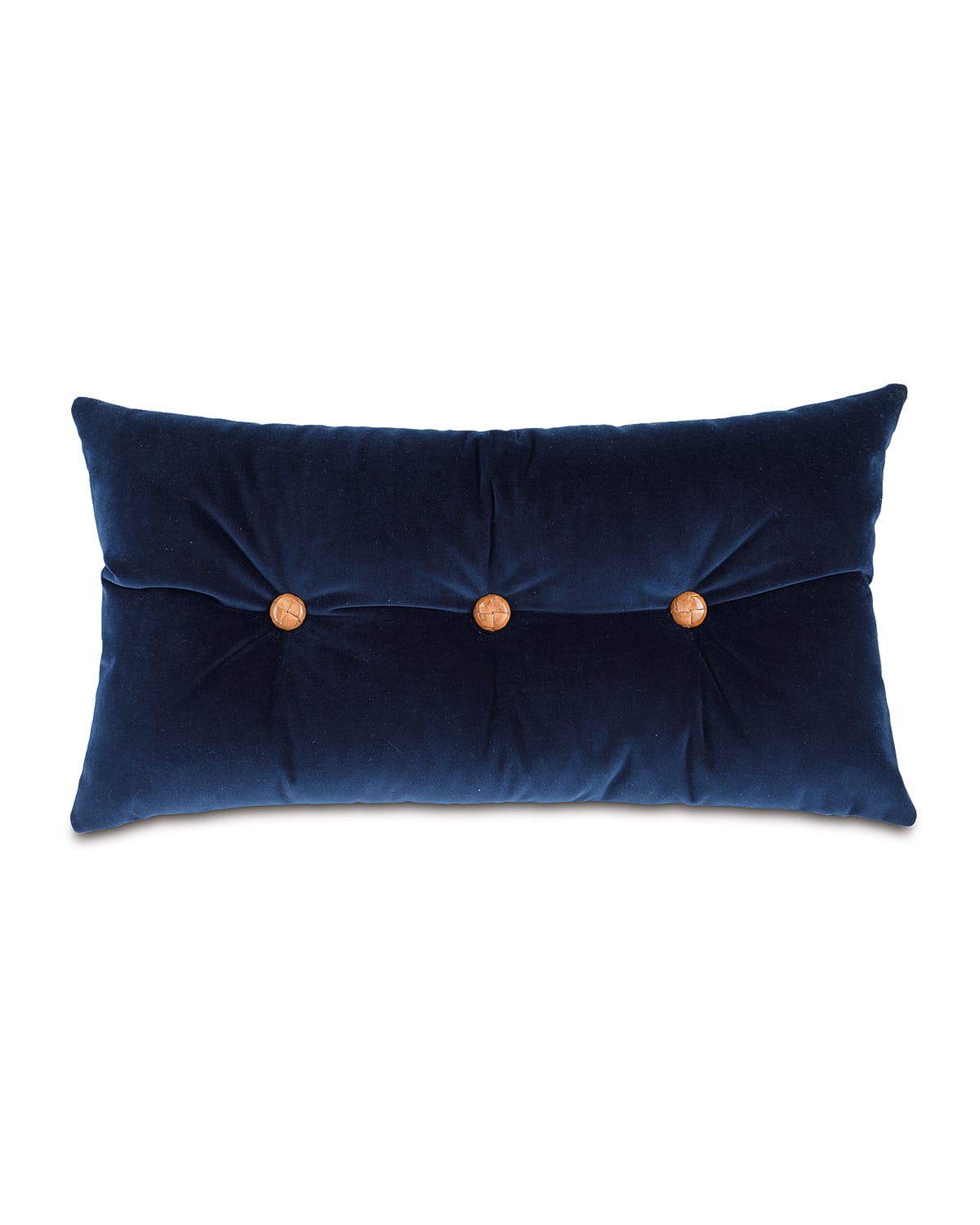 Shop Eastern Accents Arthur Bolster Pillow In Navy