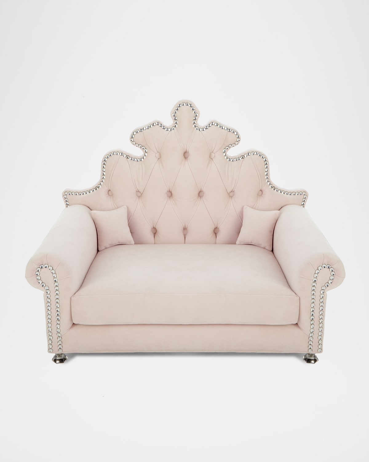 Haute House Isabella Blush Pet Bed In Blush