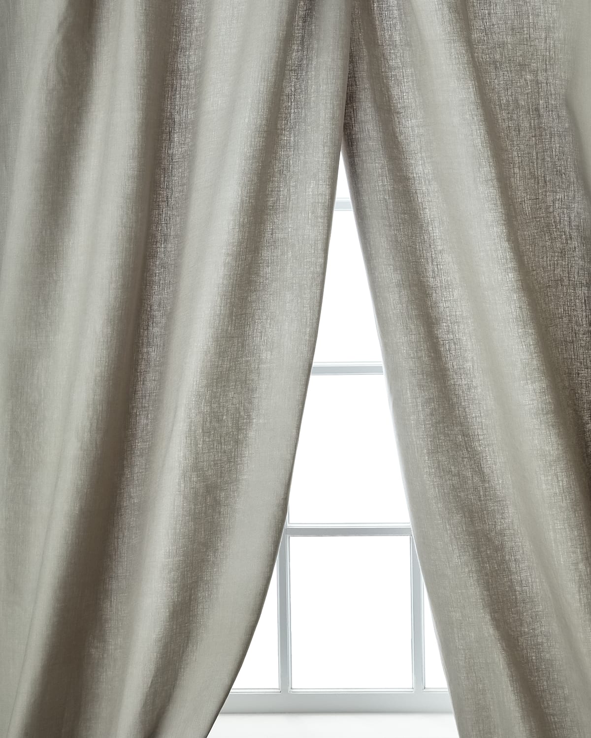 Shop Home Silks Skye Curtain Panels, 108"l In Grey