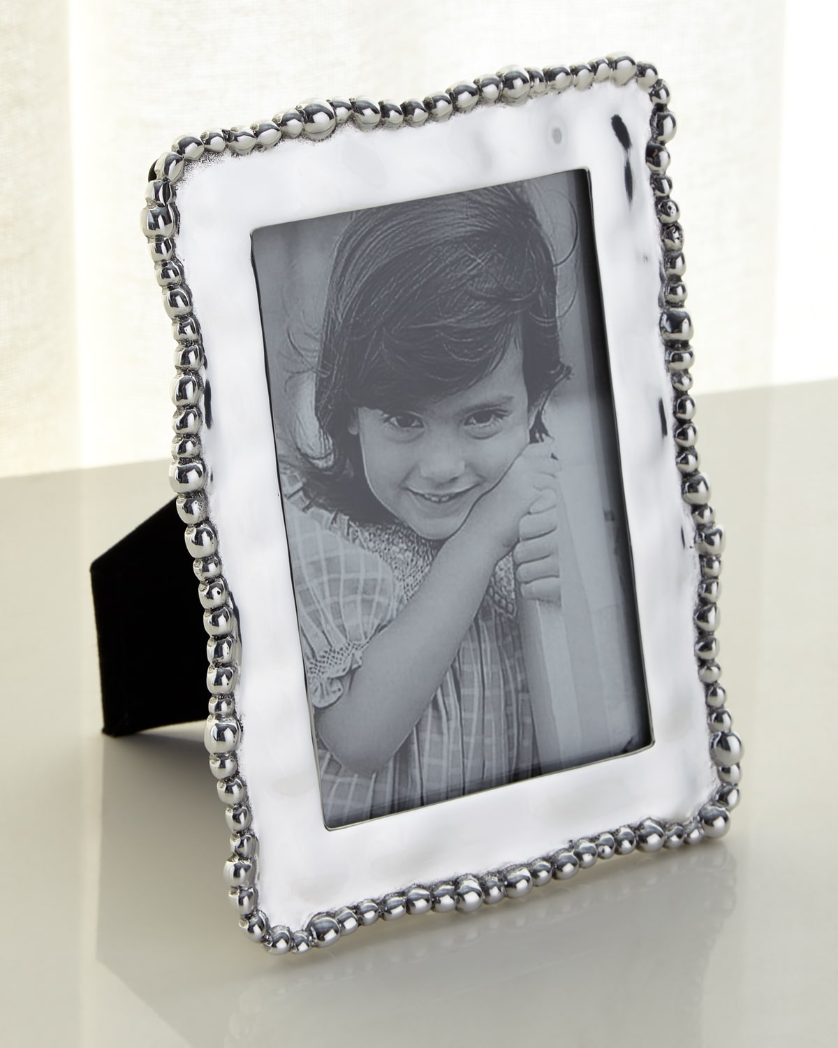 Beatriz Ball Giftables Organic Pearl Picture Frame, 4" X 6"