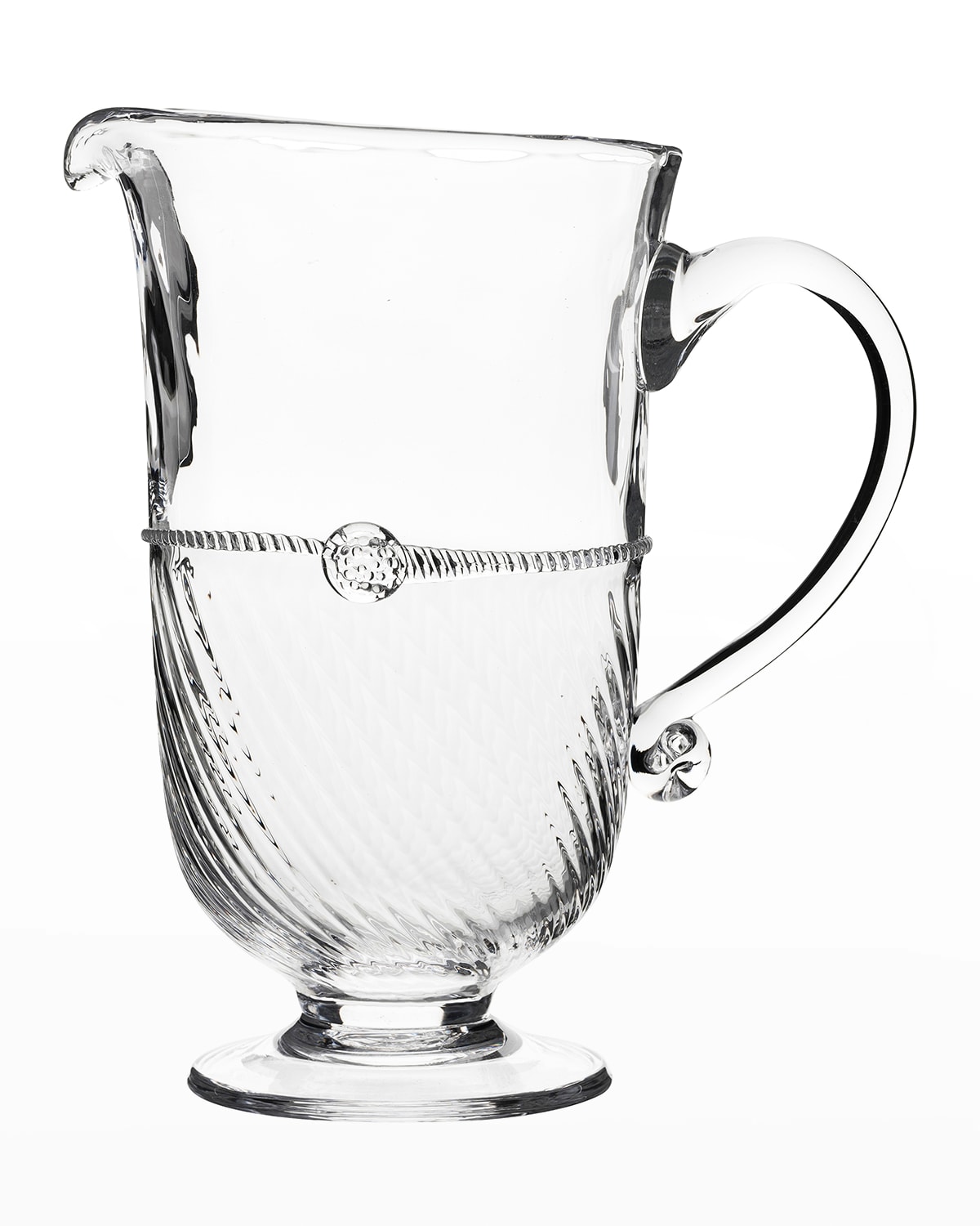 Juliska Graham Glass Large Pitcher