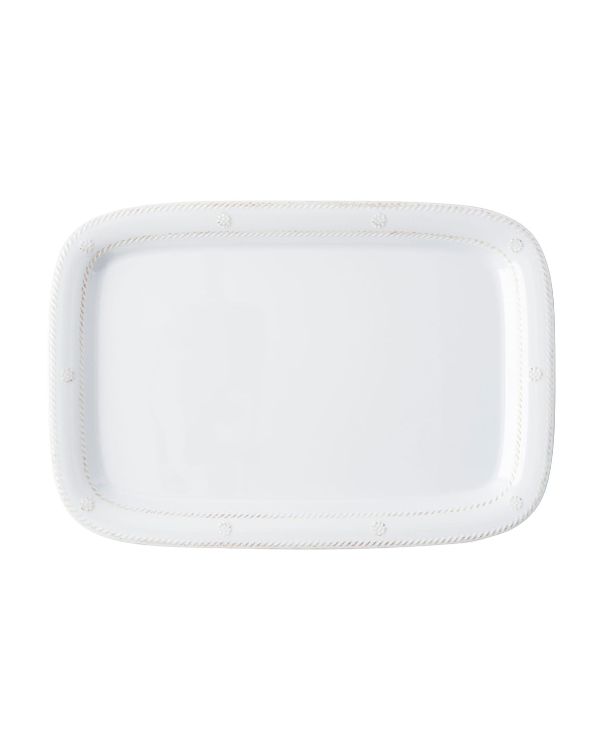 Juliska Berry & Thread Whitewash 16" Serving Tray/ Platter