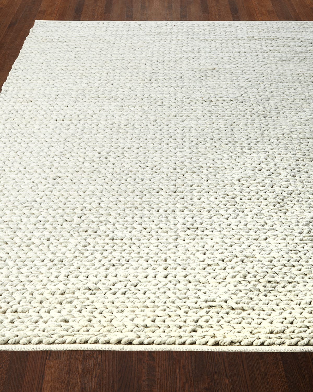 Shop Exquisite Rugs Leonore Hand-loomed Rug, 9' X 12' In Light Gray