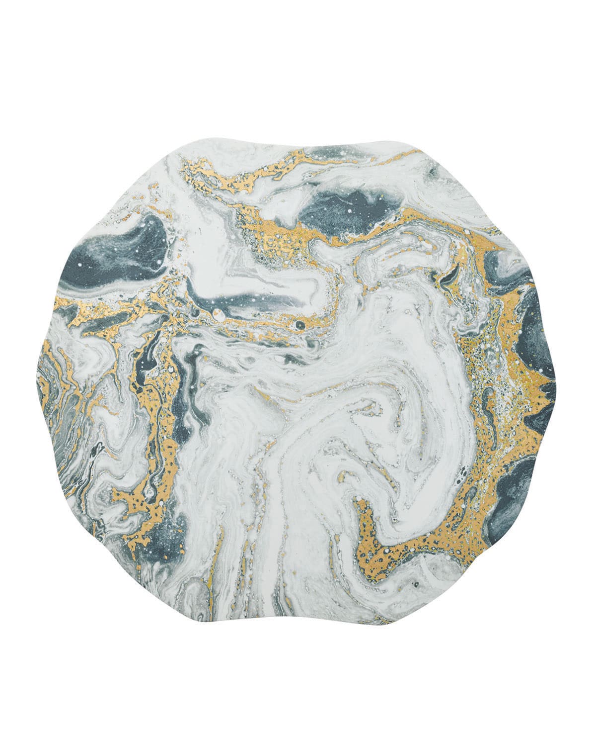Kim Seybert Cosmos Placemat In Gray Pattern