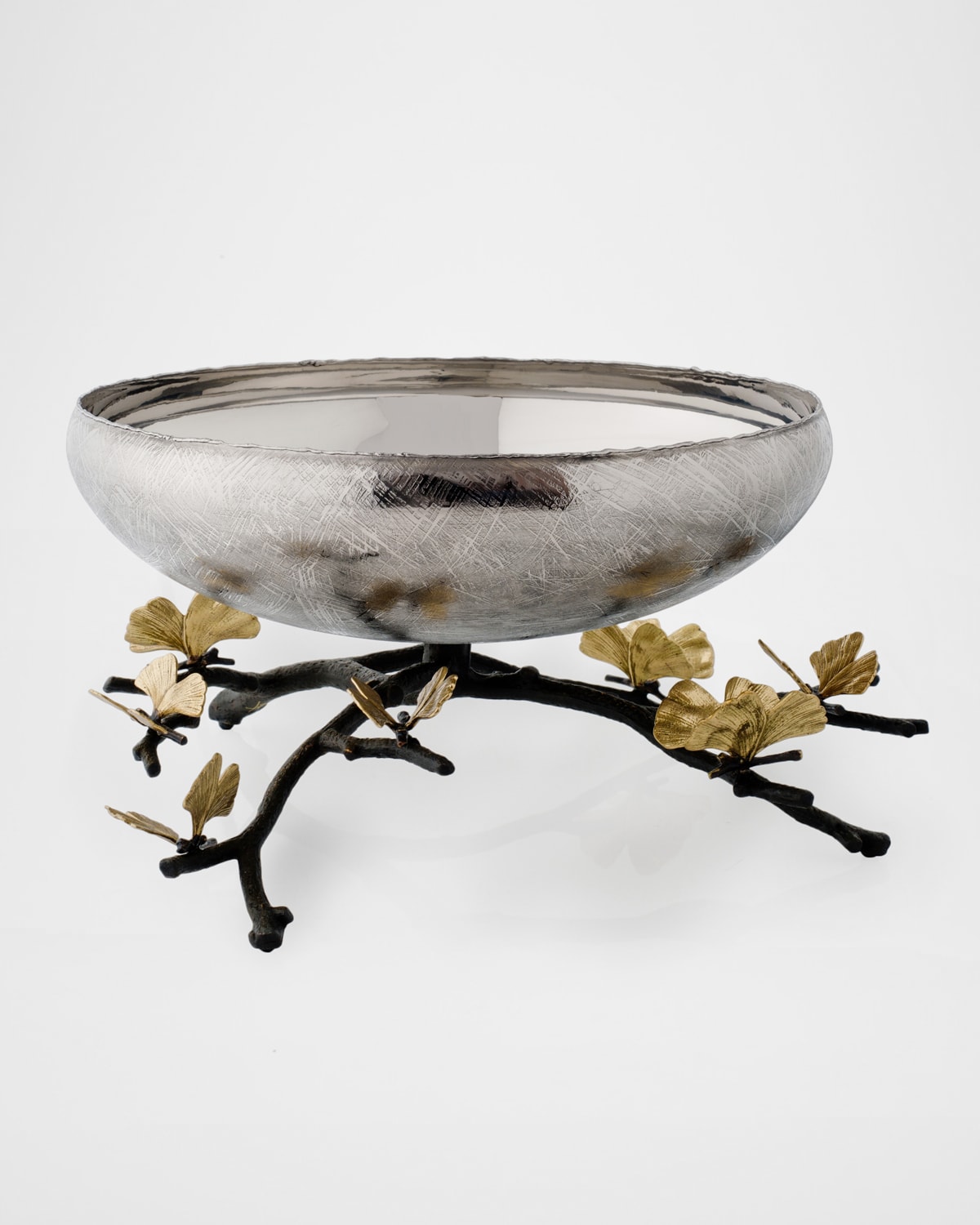 Michael Aram Butterfly Ginkgo Medium Footed Centerpiece Bowl