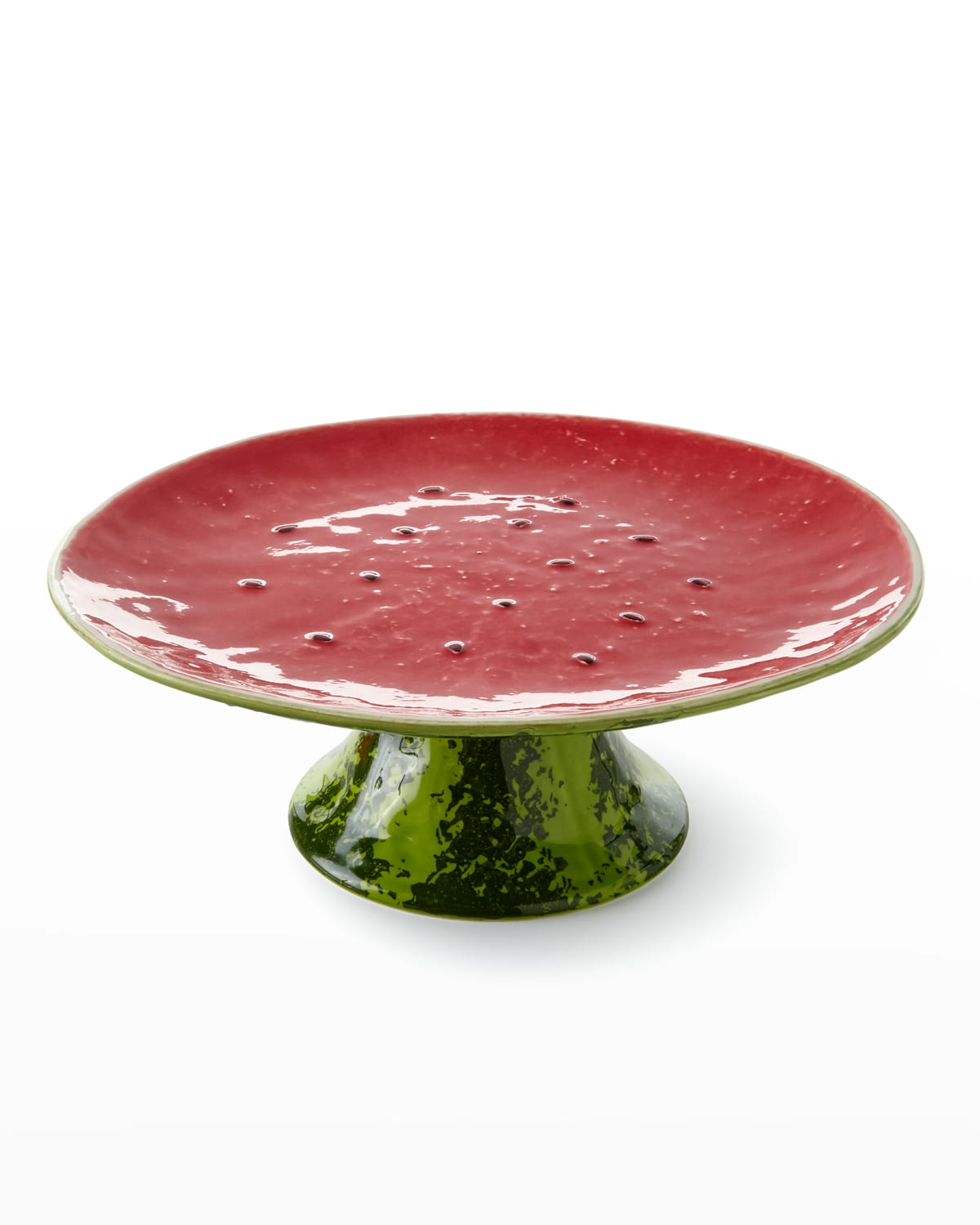 Bordallo Pinheiro Watermelon Cake Stand