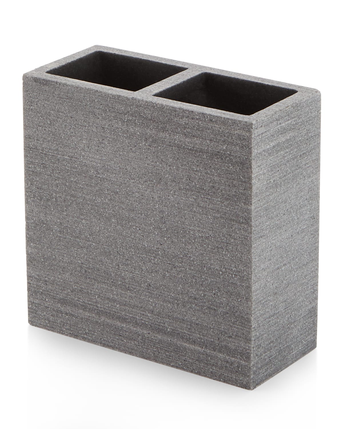 Kassatex Slate Toothbrush Holder In Grey