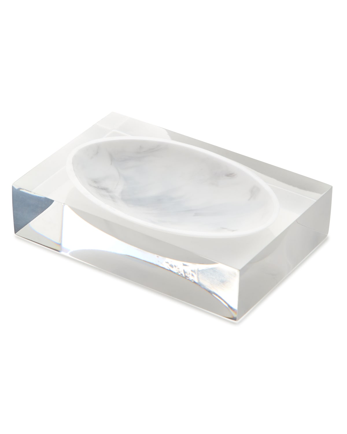 Kassatex Ducale Soap Dish In White