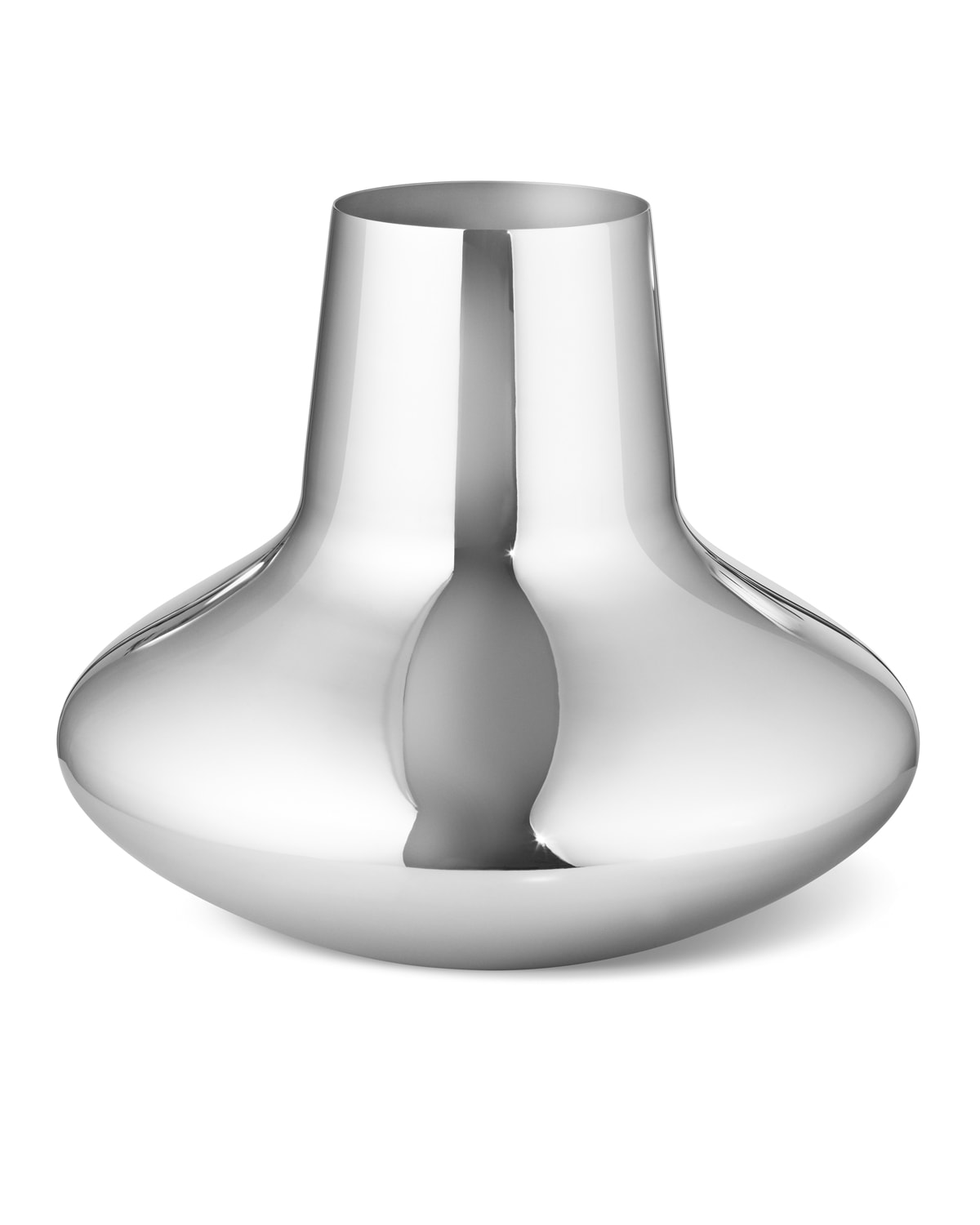 Georg Jensen Henning Koppel Stainless Steel Vase 12.5cm