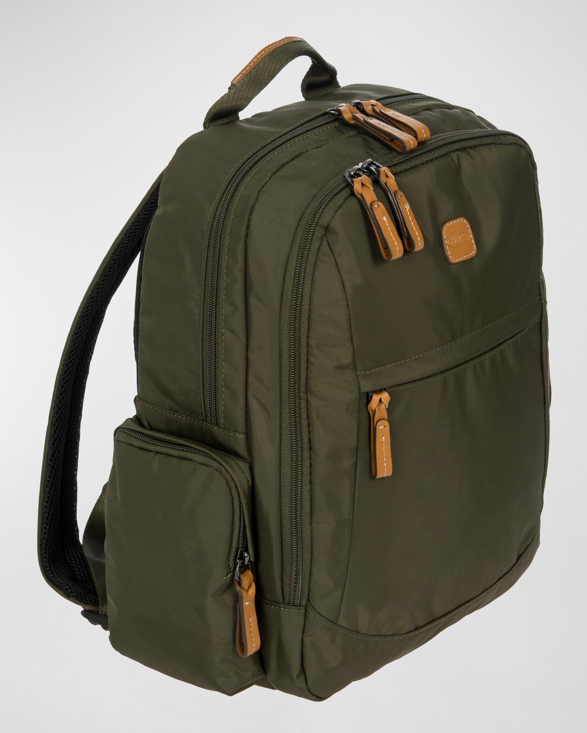Bric's X-travel Nomad Nylon Backpack In Olive
